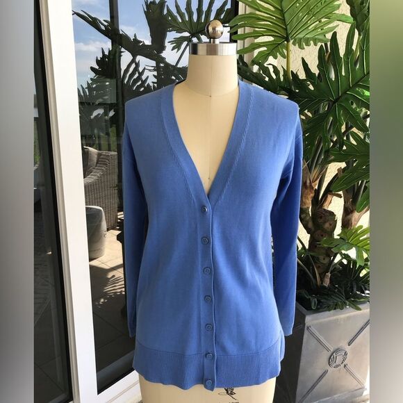 Talbots Sky Blue Women's Cardigan - Picture 1 of 7